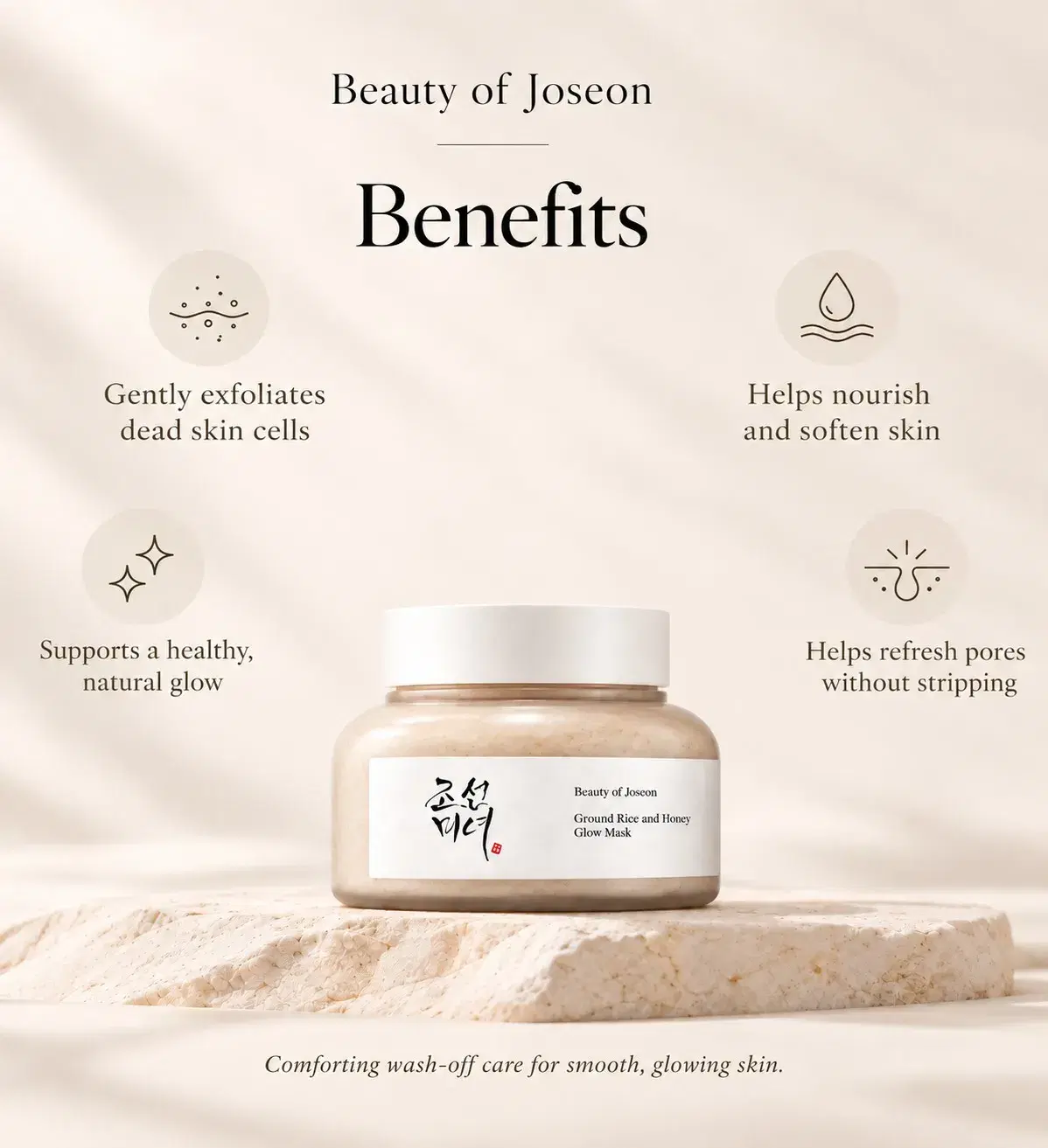 Ground Rice and Honey Glow Mask — view 3 of 5