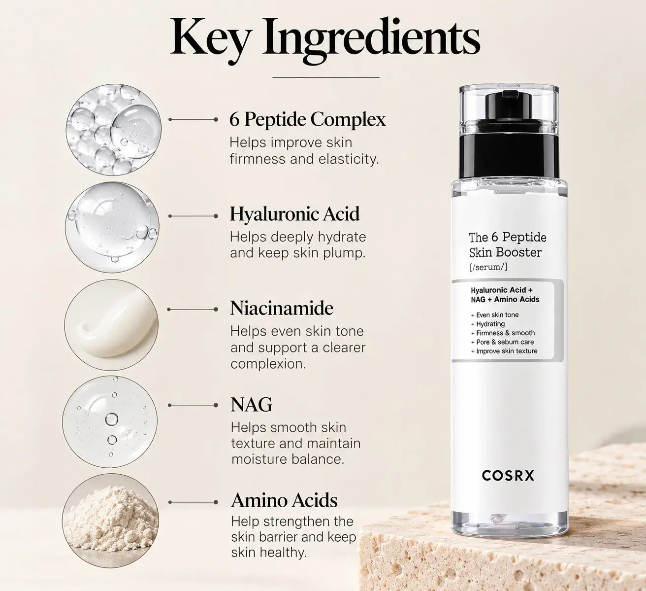 The 6 Peptide Skin Booster Serum — view 3 of 5