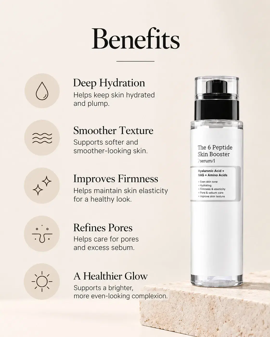 The 6 Peptide Skin Booster Serum — view 5 of 5